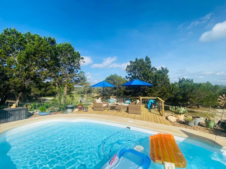 Cottage With Hot Tub And Pool Bandera, Tx. Buitenkant foto